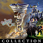 Wizard Of Oz Collectible Lighted Village Collection: Unique Home Decor